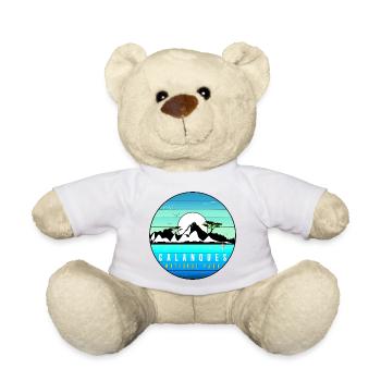 Calanques merveille national park Marseille - Teddy Bear - white - Front