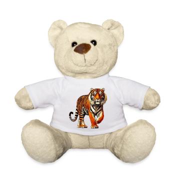 Tiger - Teddy - Weiß - Vorne