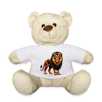 Löwe - Teddy - Weiß - Vorne