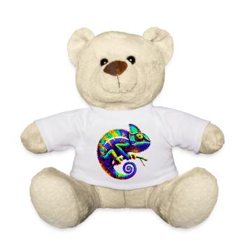Chameleon - Teddy Bear - white - Front