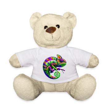 Chameleon - Teddy Bear - white - Front