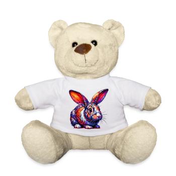 Lapin - Nounours - blanc - Devant