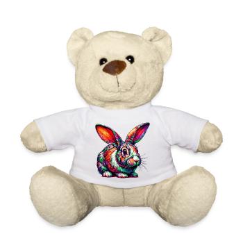 Kaninchen - Teddy - Weiß - Vorne