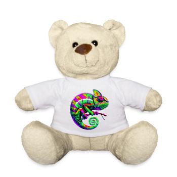 Chameleon - Teddy Bear - white - Front