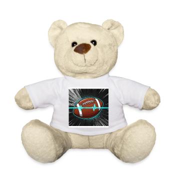 Touchdown! The fascination of American football - Teddy Bear - white - Front