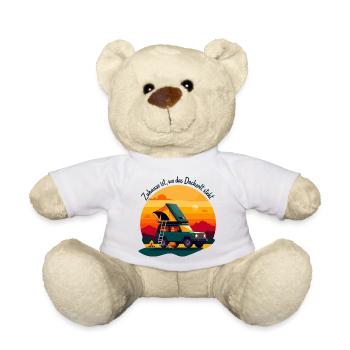 Zuhause unterm Dachzelt - Teddy - Weiß - Vorne