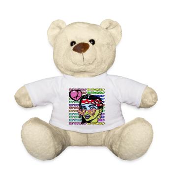 Seien Sie Sie selbst - Teddy - Weiß - Vorne