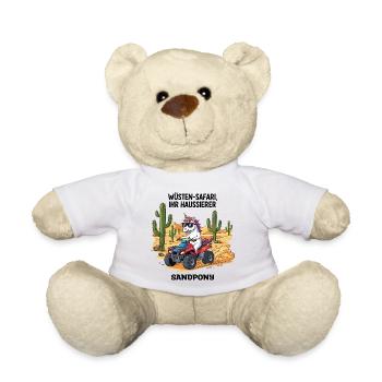 Wüsten-Einhorn - Teddy - Weiß - Vorne