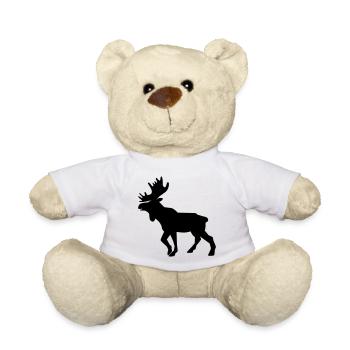 Moose - Teddy - Weiß - Vorne