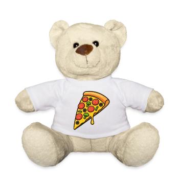 Pizza - Teddy - Weiß - Vorne