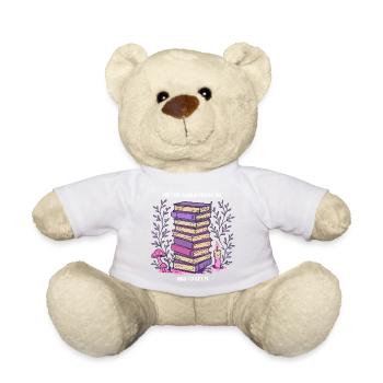 Mon TBR pourrait m’écraser – BookTok Design - Nounours - blanc - Devant