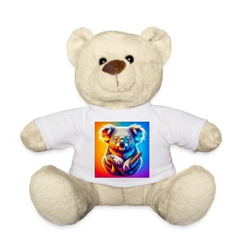 Koala - Teddy Bear - white - Front
