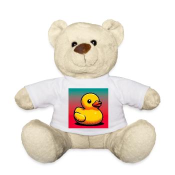 Duckling Duck Duck Duck - Teddy Bear - white - Front