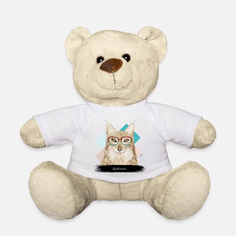 JvG Luchs "Luchsuriös!" - Teddy - Weiß