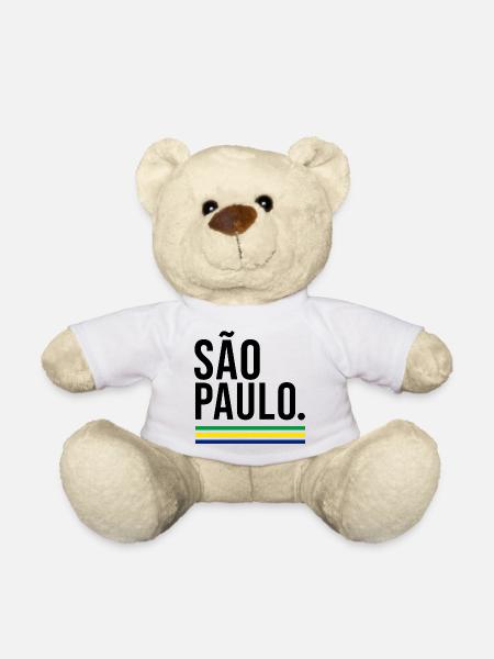SÃO PAULO – Brazil Urban Colors - Teddy - Weiß