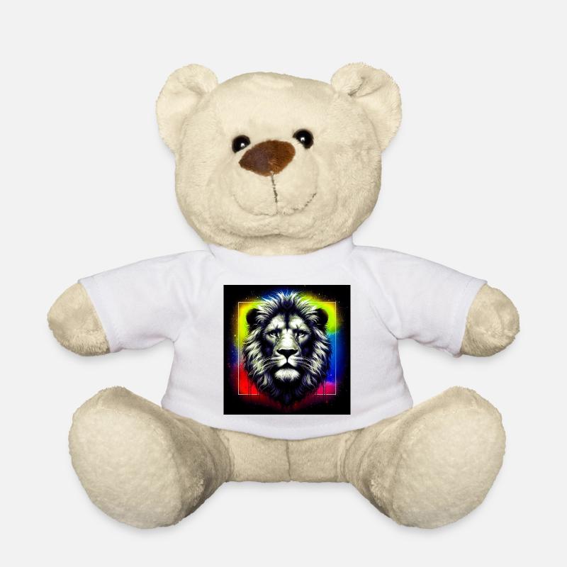 Löwe - Teddy - Weiß