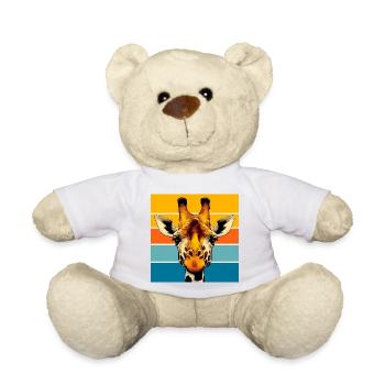 girafe - Nounours - blanc - Devant