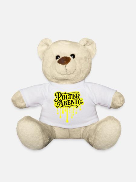 Polter Abend Polterhochzeit - Teddy - Weiß