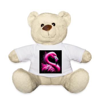 Flamant - Nounours - blanc - Devant