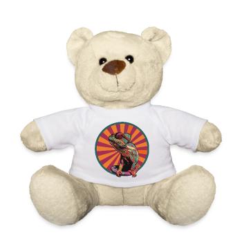 Chameleons Comic - Teddy Bear - white - Front