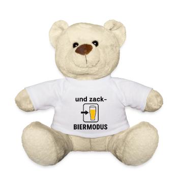Biermodus Smartphone Design - Teddy - Weiß - Vorne