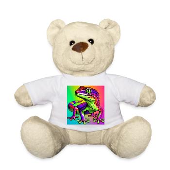 Gecko - Teddy Bear - white - Front