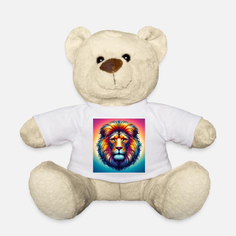 lion - Teddy Bear - white