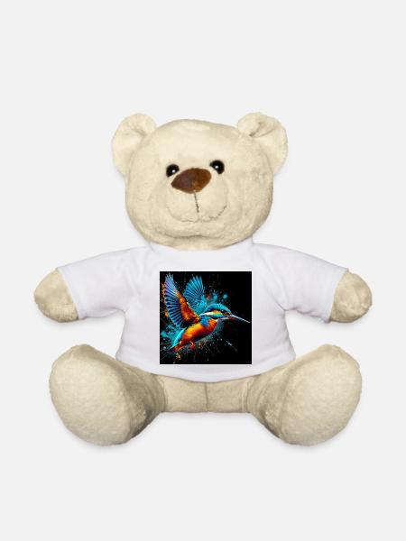 Eisvogel - Teddy - Weiß