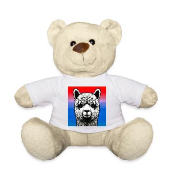 Alpaka - Teddy - Weiß - Vorne