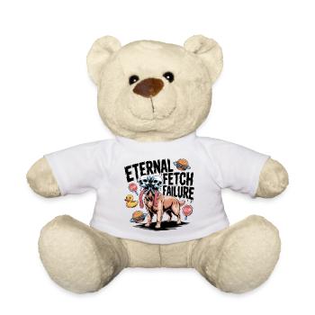 Eternal Fetch: Doppel-Totenkopf-Zungenhund - Teddy - Weiß - Vorne