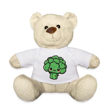 Broccoli - Teddy Bear - white - Front