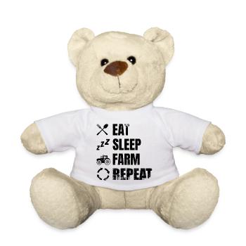 Landwirt Zeitplan - Teddy - Weiß - Vorne