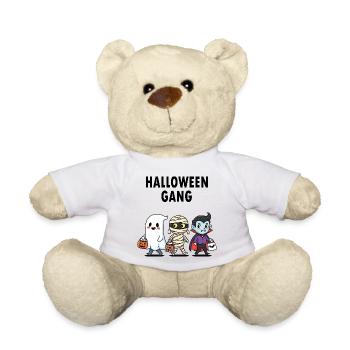 🎃 Halloween Gang Kids 🎃 - Teddy Bear - white - Front