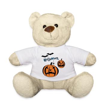 Halloween-- - Nounours - blanc - Devant