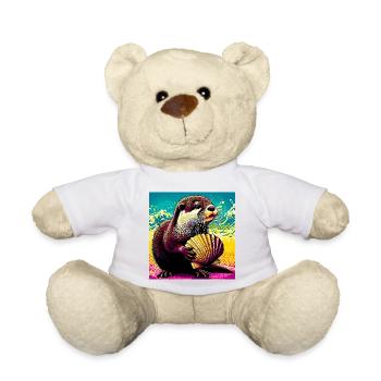loutre - Nounours - blanc - Devant