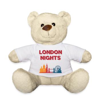 Dégradé de la silhouette de London Nights - Nounours - blanc - Devant