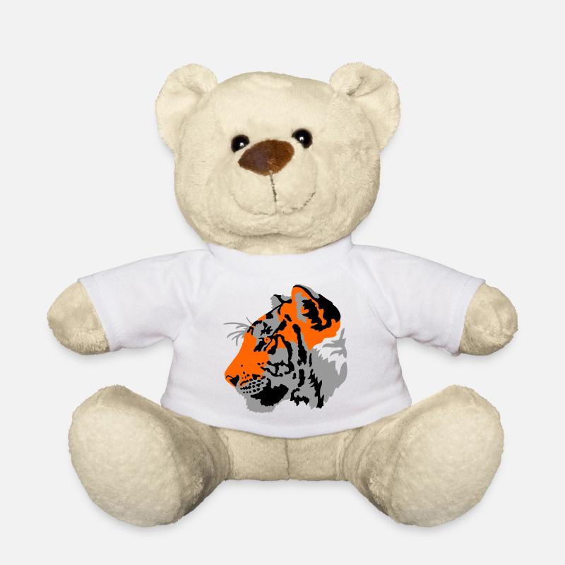 Tigre - Nounours - blanc