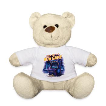Each Day is a New Game Design Motivation Sport - Nounours - blanc - Devant