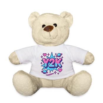 Y2K Retro Design - Teddy - Weiß - Vorne