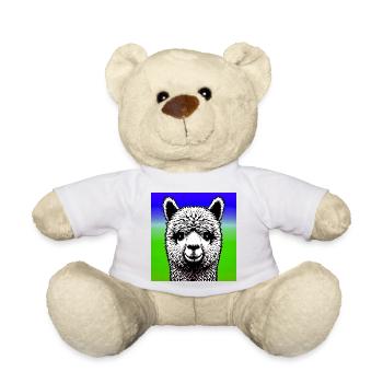 Alpaga - Nounours - blanc - Devant