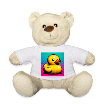 Caneton Canard Canard Canard - Nounours - blanc - Devant