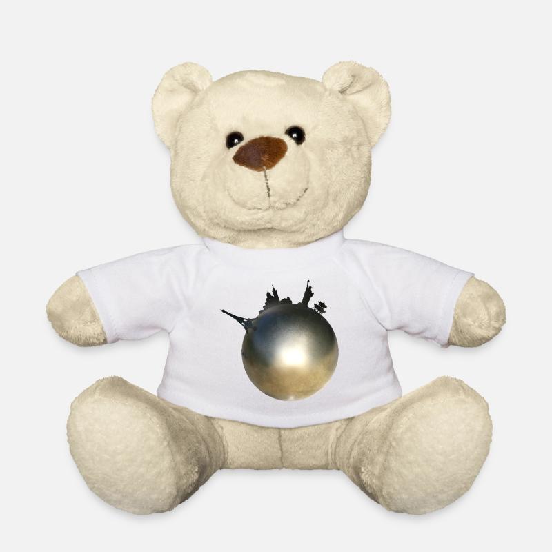 Pétanque World - The World Pétanque - Teddy Bear - white
