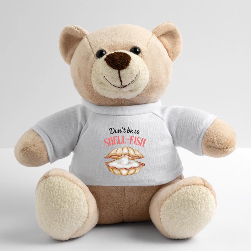 Shell-Fish Pearl Teddy Bear