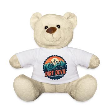 Dirt Devil Mountain Bike Anthem - Teddy Bear - white - Front