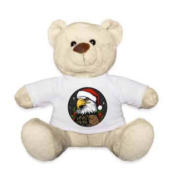 Adler Weihnachten - Teddy - Weiß - Vorne