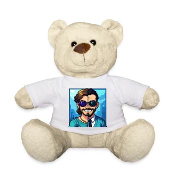 BOY MEET BOY - nice people - Teddy Bear - white - Front