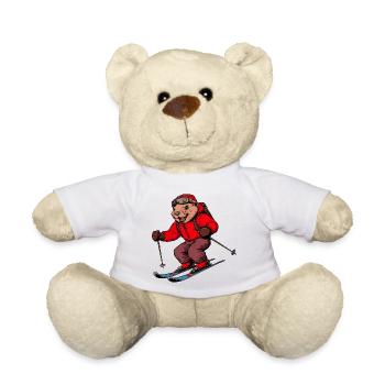 Beaver Skis - Nounours - blanc - Devant
