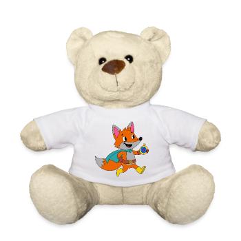 Fuchsheld Abenteuercape - Teddy - Weiß - Vorne