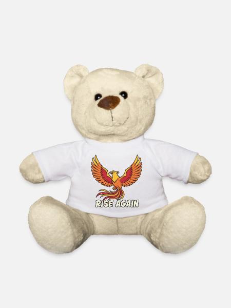 Phönix Rise Again Motiv - Teddy - Weiß