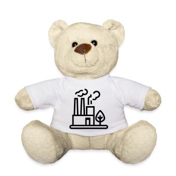 Eco-friendly factory - Teddy Bear - white - Front
